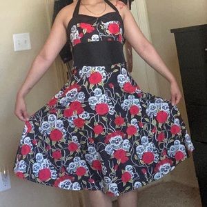 Skulls dress